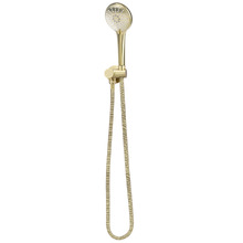 Round Hand-held Shower on Swivel Bracket